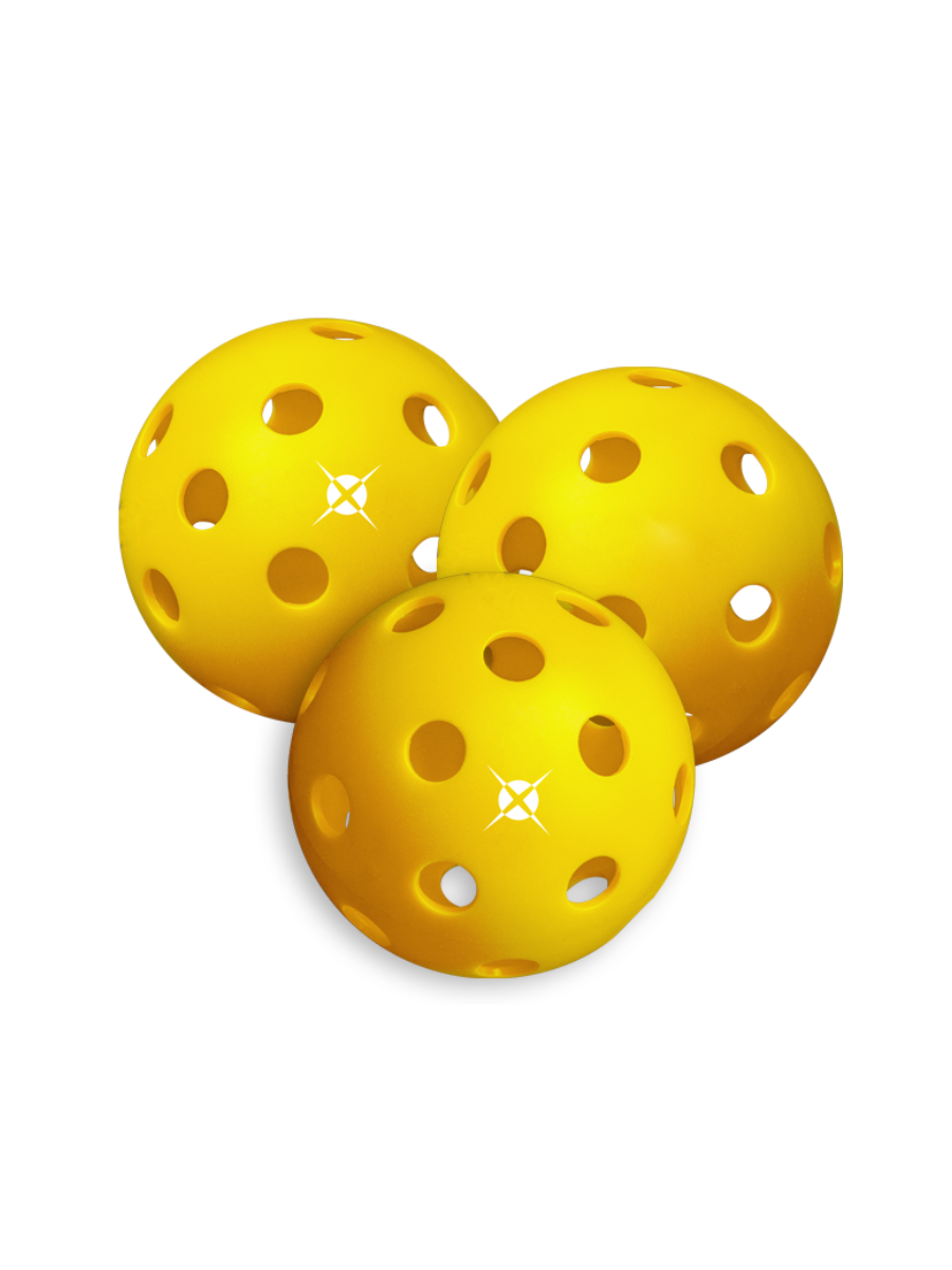 HEROES Indoor Pickleball Ball (3 pack)