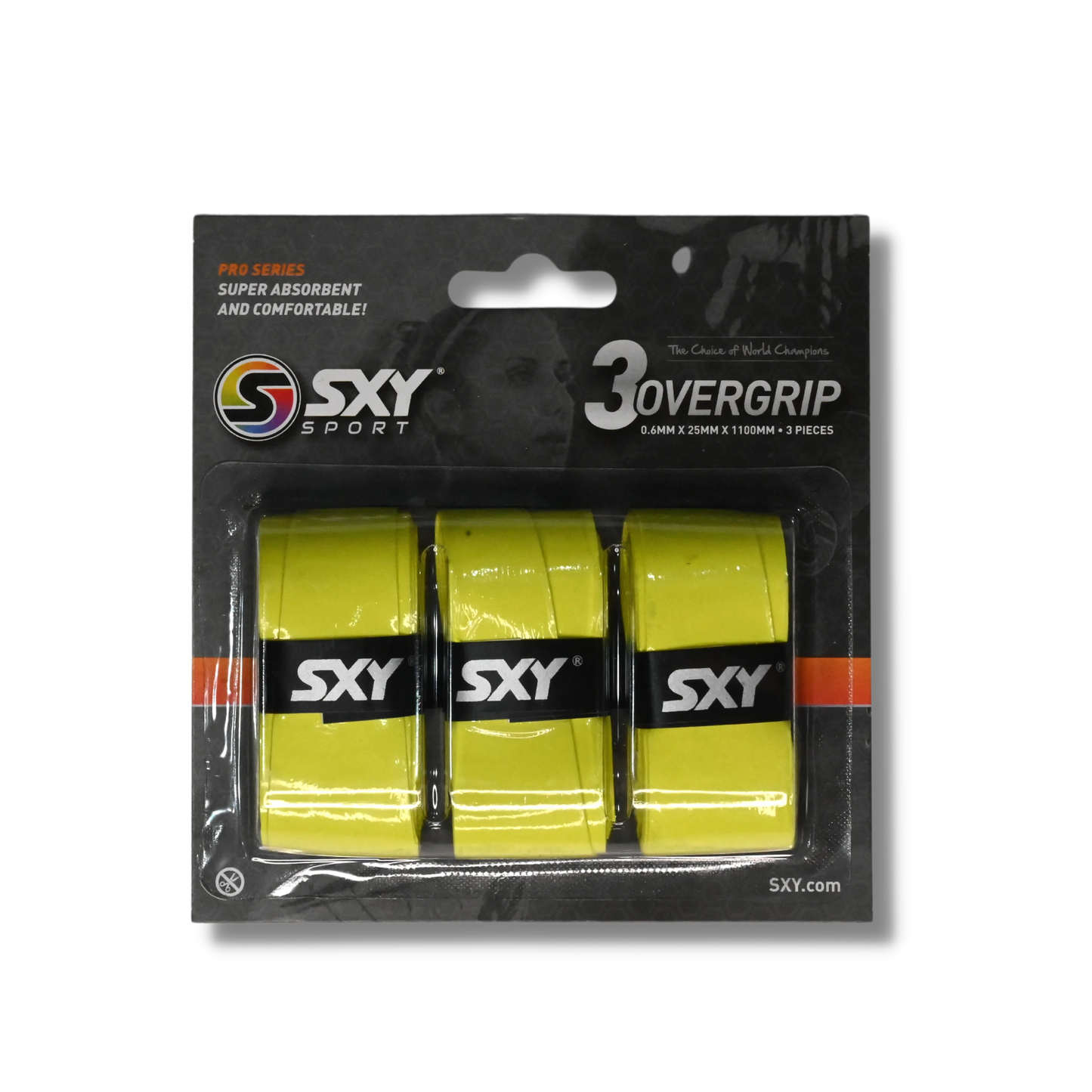 SEXY Brand Pro Series Beach Tennis OverGrip - 3 Pack