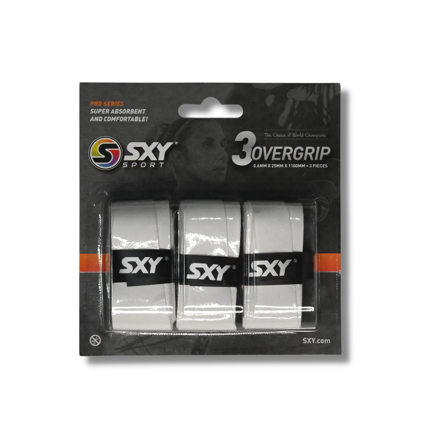 SEXY Brand Pro Series Beach Tennis OverGrip - 3 Pack