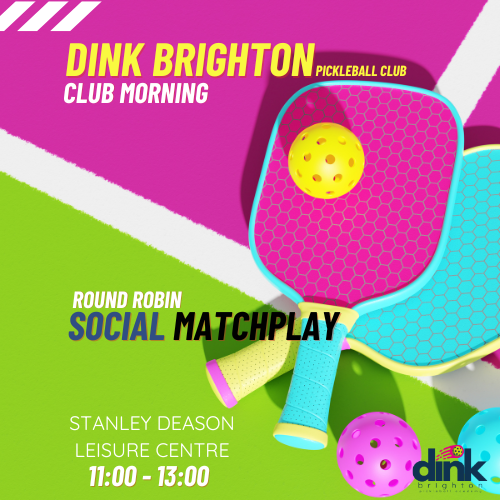 DINK Brighton - Club Morning (TUES 19 Nov - Stanley Deason 11:00 - 13:00)