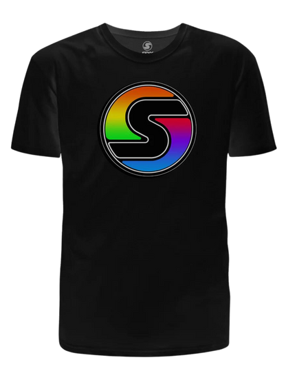 SEXY Brand Men's Rainbow "S" Logo Tee