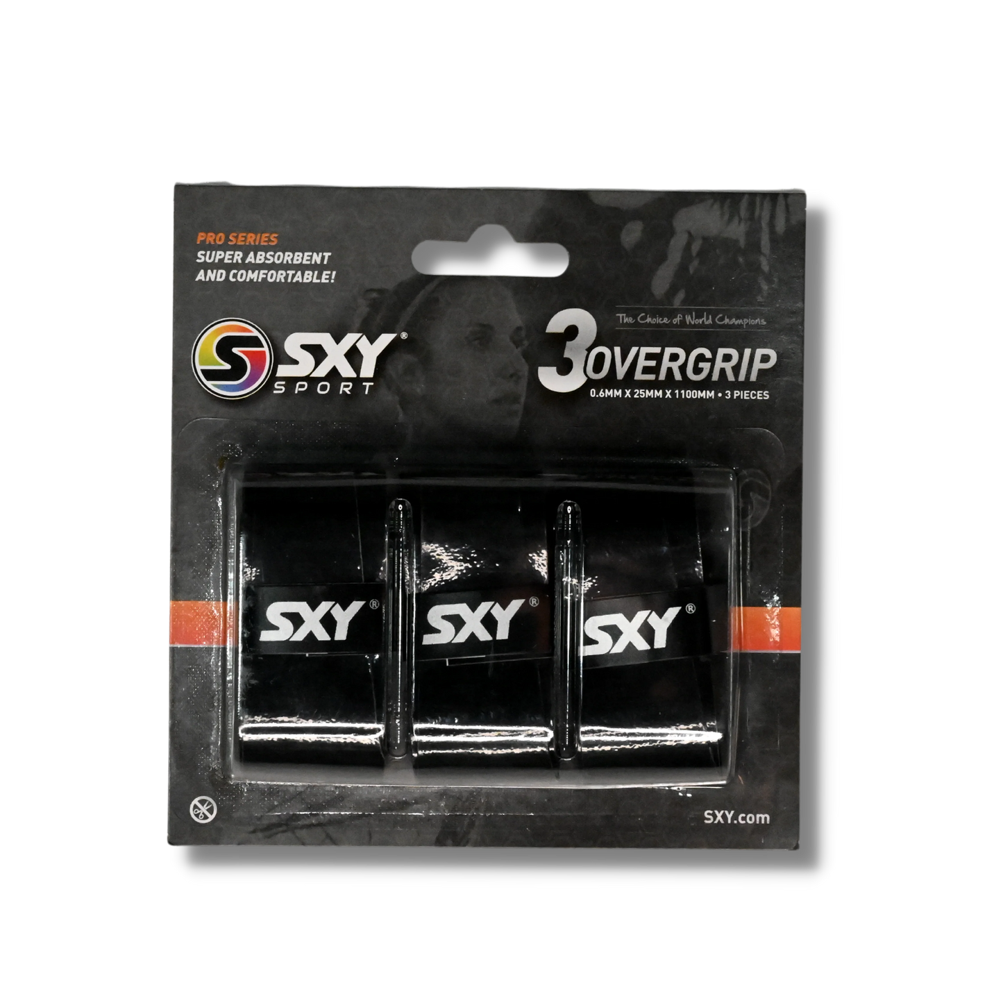 SEXY Brand Pro Series Beach Tennis OverGrip - 3 Pack