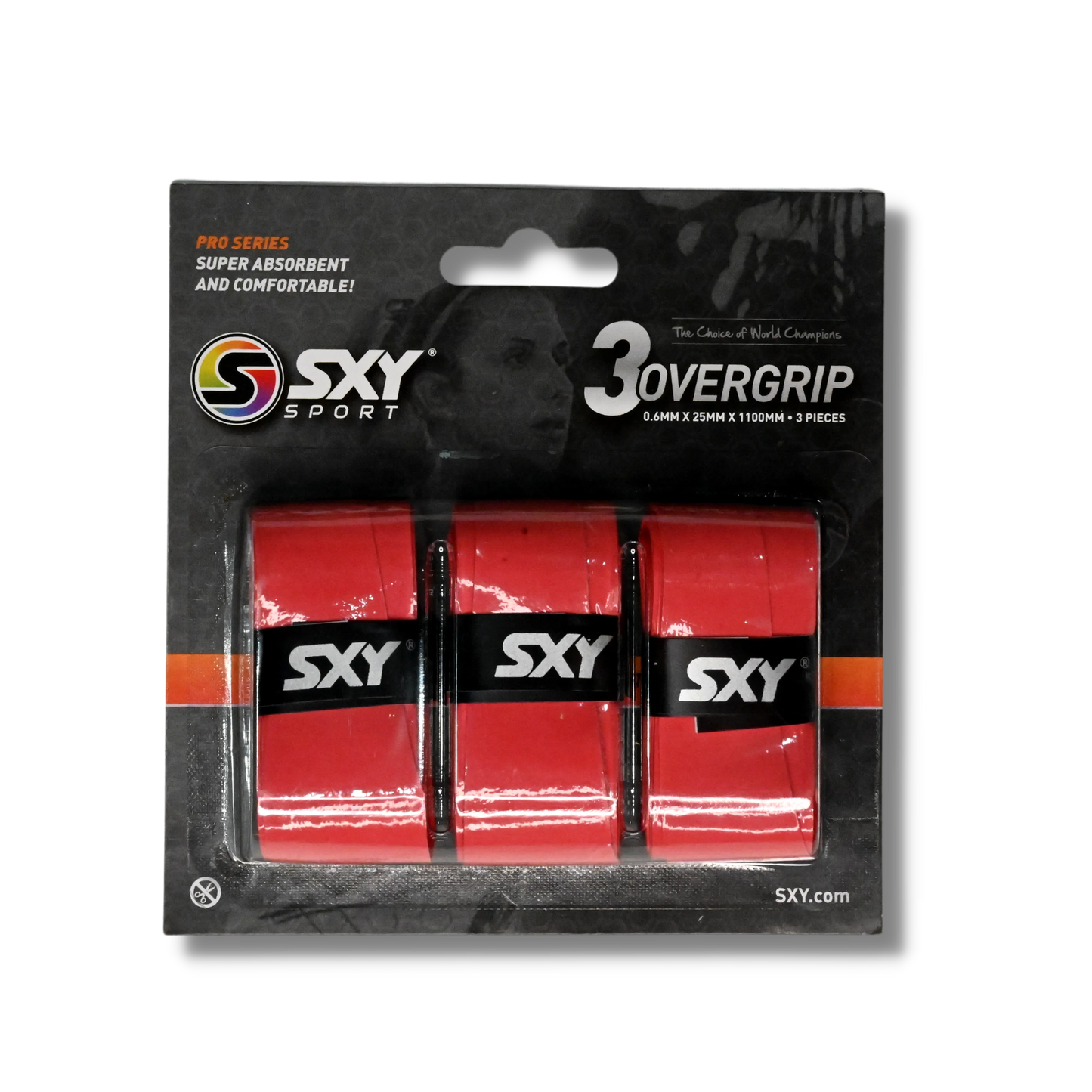 SEXY Brand Pro Series Beach Tennis OverGrip - 3 Pack