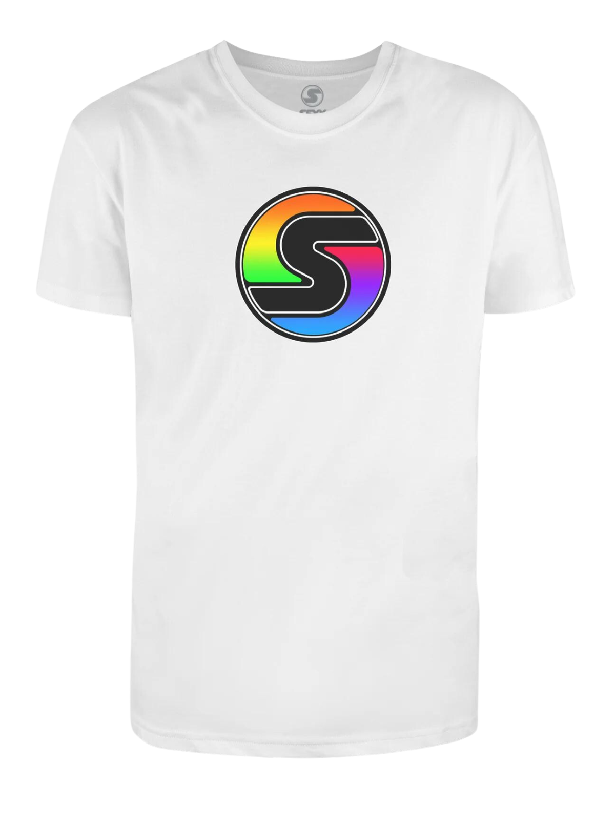SEXY Brand Women's Rainbow "S" Logo Tee