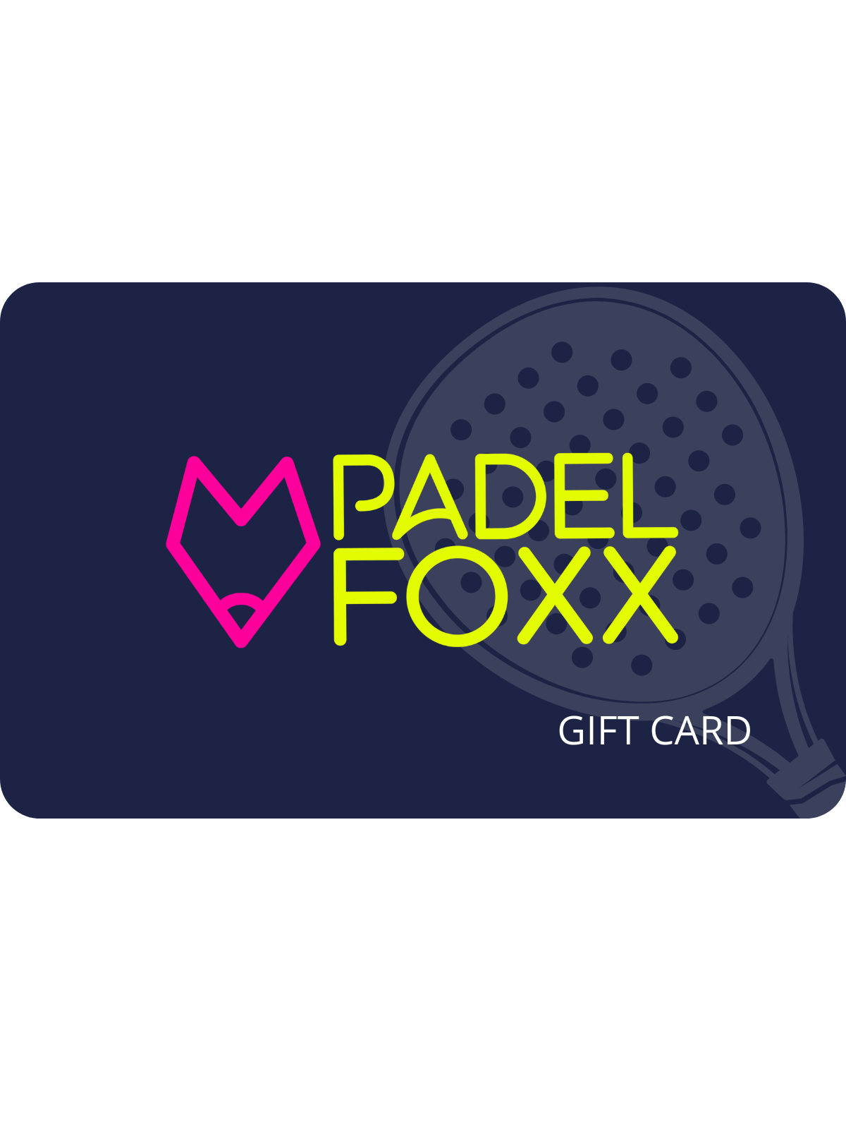 PADELFOXX Gift Card
