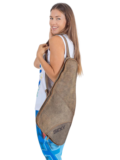 Sexy Brand Leather Beach Tennis Racket Bag